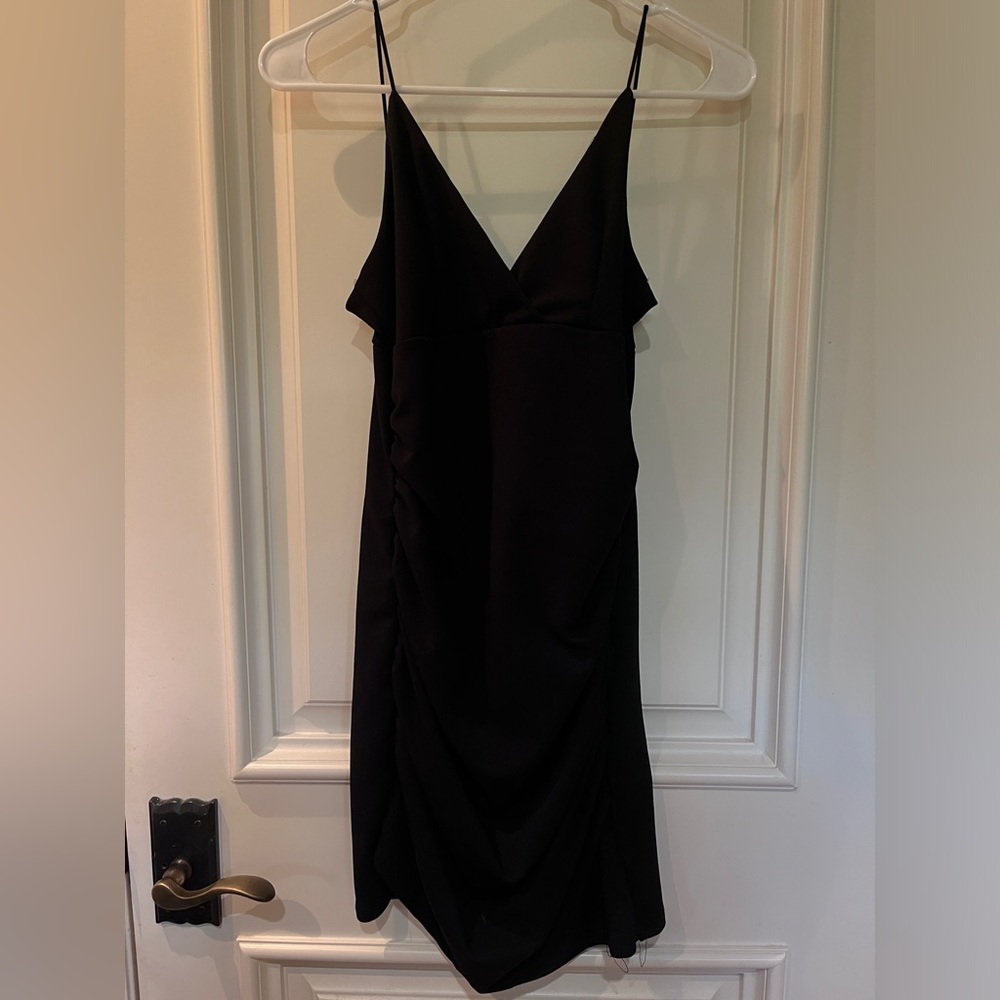Windsor “Black Cinched Waist Dress”